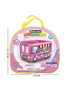   Детска палатка Каравана за сладкиши, 110х70х72 см