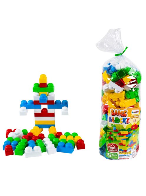 ДЕТСКИ КОНСТРУКТОР BAMS BLOCKS 152 ЧАСТИ ЦИЛИНДЪР