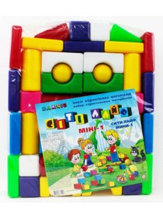   ДЕТСКИ КОНСТРУКТОР С ТОПКИ CITY LIFE 43 ЧАСТИ В ПЛИК