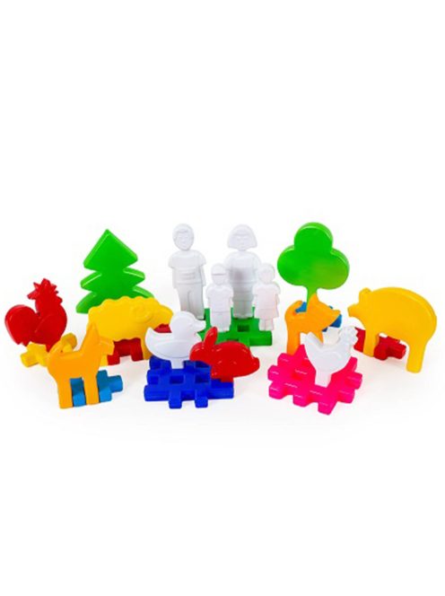 КОНСТРУКТОР ФЕРМА 22 ЕЛЕМЕНТА В КУТИЯ