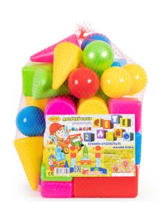   ДЕТСКИ КОНСТРУКТОР С ТОПКИ И КУБЧЕТА В МРЕЖА