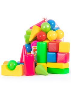   ДЕТСКИ ГОЛЯМ КОНСТРУКТОР С КУБЧЕТА И ТОПКИ В МРЕЖА