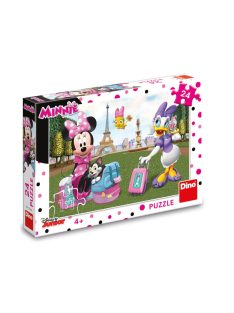   ПЪЗЕЛ DISNEY MINNIE Mause В ПАРИЖ, 24 части, 27 х 4 х 19 cm, 3+ години