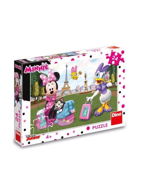 ПЪЗЕЛ DISNEY MINNIE Mause В ПАРИЖ, 24 части, 27 х 4 х 19 cm, 3+ години