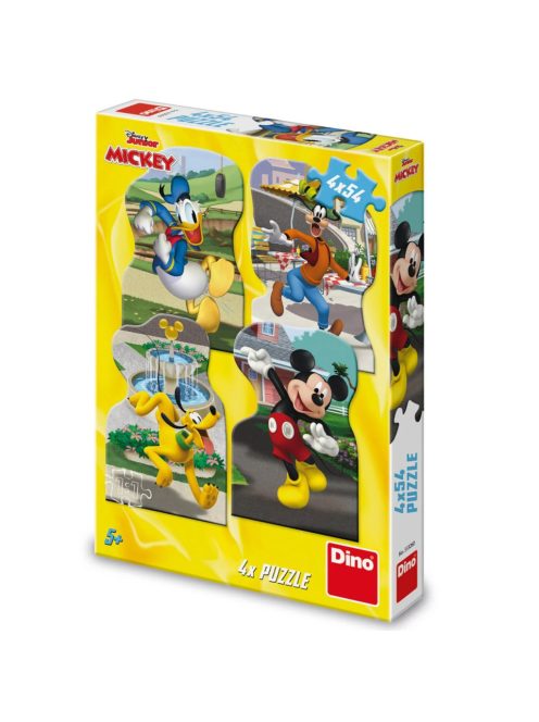ПЪЗЕЛ DISNEY MICKEY Mause 4Х54 части, 19 х 4 х 27 cm, 3+ години