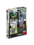ПЪЗЕЛ JURASSIC WORLD 4Х54 части, 19 х 4 х 27 cm, 3+ години