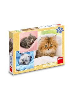   ПЪЗЕЛ КОТКИ 3Х55 части, 27 х 4 х 19 cm, 3+ години
