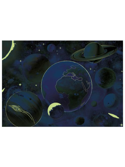 ПЪЗЕЛ ПЛАНЕТИ 1000 части, НЕОН, 32 х 7 х 23 cm, 6+ години