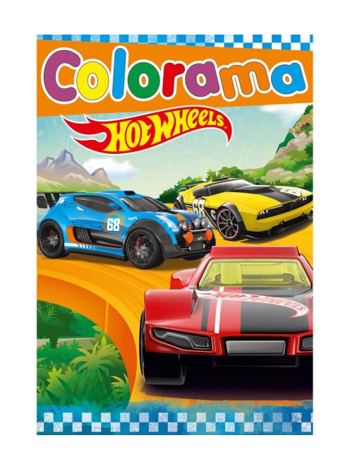 Книжка за оцветяване и стикери Хот Уилс, Disney Hot Wheels, 48 стр., 29 х 21 х 0,2 см