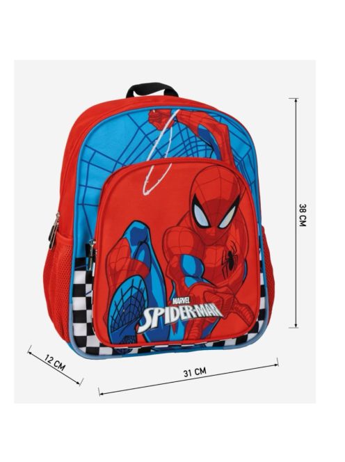 Ученическа раница Disney Spider-Man, 31х38х12 cm, Червена