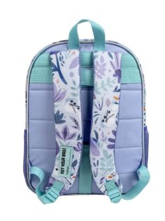   Ученическа раница с пух Disney Frozen, 31х38х12 cm, Синя