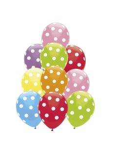   Комплект балони (10ч) Happy Birthday, Латекс, Bubble balloon set, 30 cm