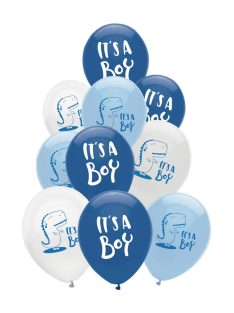   Комплект балони (10ч) Happy Baby BOY, Латекс, Baby balloon set, 30 cm