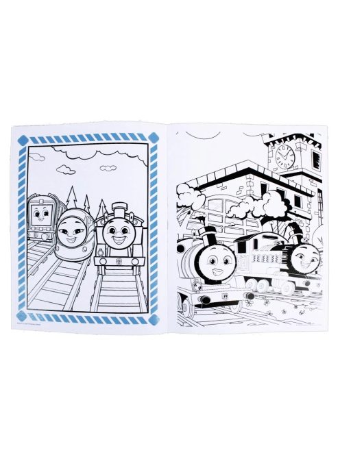 Книжка за оцветяване и стикери с Влакчето ПЪРСИ, Thomas & Friends Colouring + stickers, 21 х 28 cm