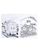 Книжка за оцветяване и стикери с Влакчето НИЯ, Thomas & Friends Colouring + stickers, 21 х 28 cm