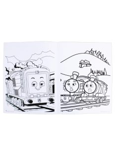   Книжка за оцветяване и стикери с Влакчето НИЯ, Thomas & Friends Colouring + stickers, 21 х 28 cm