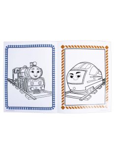   Книжка за оцветяване и стикери с Влакчето КАНА, Thomas & Friends Colouring + stickers, 21 х 28 cm