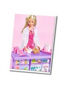 Комплект за игра Steffi Love, Ветеринарен доктор, 35 аксесоари, Steffi Love Love Animal World Doll, 7.5 x 32.5 x 40 cm