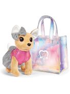 Комплект кученце с блестяща и модерна чанта (30cm.), Chi Chi Love Shimmer