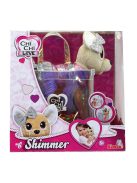 Комплект кученце с блестяща и модерна чанта (30cm.), Chi Chi Love Shimmer