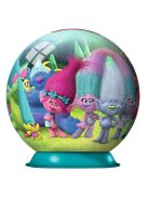 ПЪЗЕЛ 3D за деца топка (72ч) Тролчета, Ravensburger Puzzle Trolls, 13 x 13 cm, 12197
