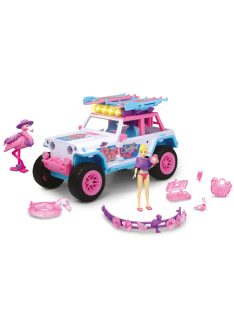   Джип с кукла и Фламинго Dickie Toys, Звукови и светлинни ефекти, Flamingo Jeep