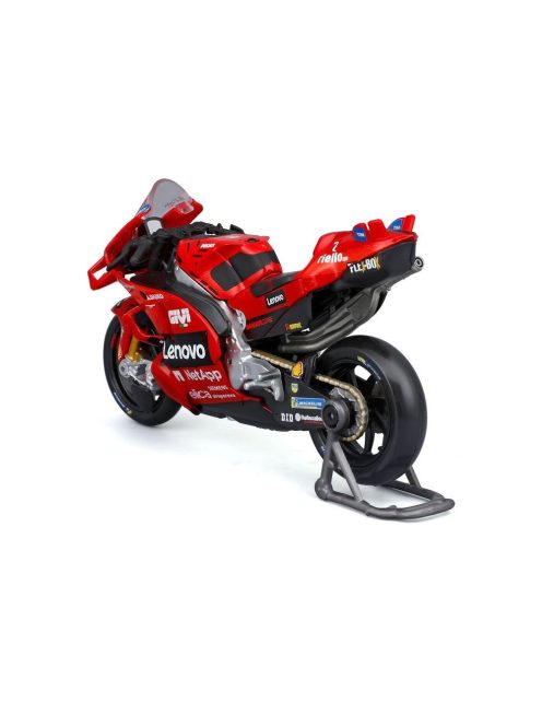 Мотор 1:18 Maisto Ducati, MotoGP, Lenovo Bagnaia World Champion, 11,3 x 4,5 x 6,3 cm