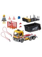 PLAYMOBIL City Action: Камион със свалящо се ремарке, Interchangeable Truck, 70444