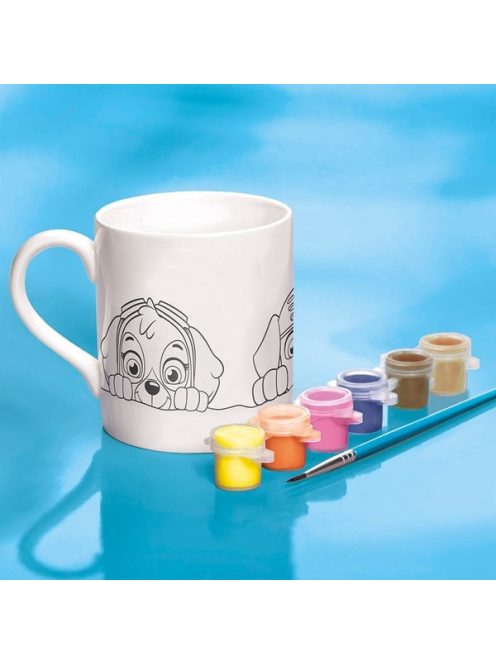 Креативен комплект в куфарче Paw Patrol, 2х1 чаша и отпечатъци за оцветяване, 21 x 21 x 9 cm, 720800