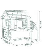 Детска градинска къща с кухня Nature Garden House Smoby Life