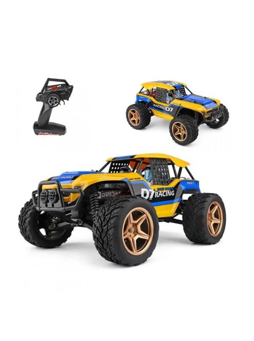 Детско бъги 1:12 R/C 4WD 2.4G, максимална скорост ~45km/h, батерия 7.4V 1500 mAh Li-Ion,  Радиоуправляем модел, 38x28x20 cm