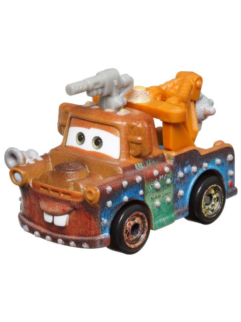 Комплект метални колички (3бр) Disney Cars On The Road Mini Racers Road Warriors 3-Pack with Rumbler Lightning McQueen, Rumbler Mater and Chieftess