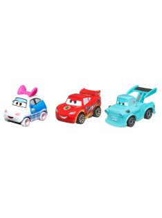   Комплект метални колички (3бр) Disney Cars On The Road Mini Racers Road Warriors 3-Pack: Suki, Dragon Lightning McQueen, Tokyo Mater