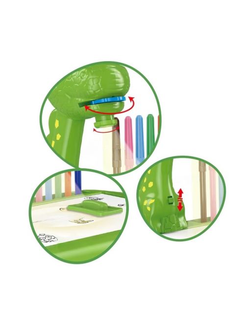 Детска маса за рисуване с проектор Динозавър, 35 х 30 х 7 см