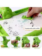 Детска маса за рисуване с проектор Динозавър, 35 х 30 х 7 см