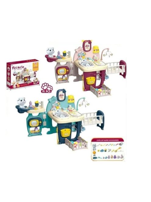 Ветeринарен докторски кабинет (72 ч.), Звукови и светлинни ефекти, 83х63х51 см