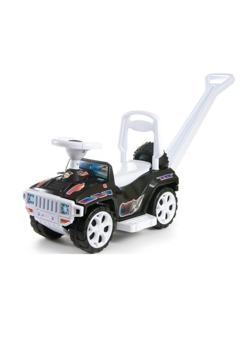 Детска кола за бутане и баланс Edea, Родителски контрол, Отваряща се седалка, 86х75х42 см, 2+ години, Черен