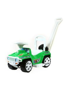   Детска кола за бутане и баланс, Родителски контрол, Отваряща се седалка, 86х75х42 см, 2+ години, Зелен
