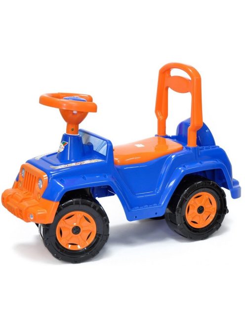 Детска количка за прохождане Полиция, С отваряща се седалка, До 20 кг,  68х50х28 cm, 1+ години