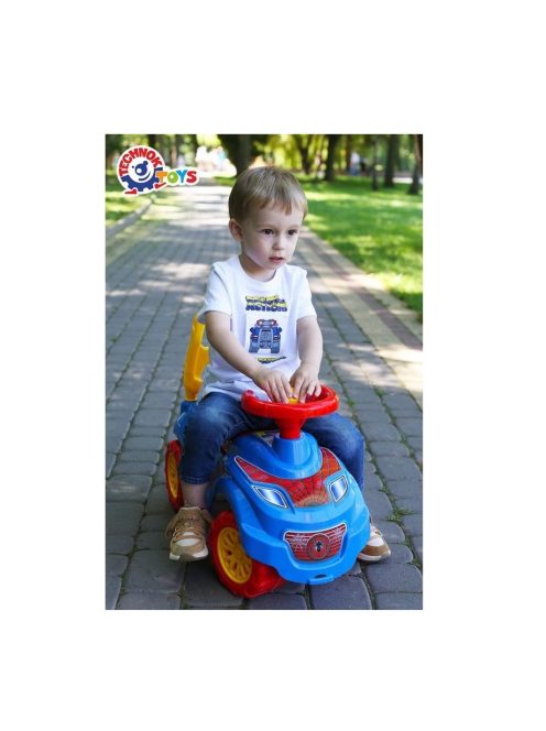 Детска количка за прохождане Spider, С отваряща се седалка и бутон за сигнализация, До 20 кг,  67х46х29 cm, 1+ години