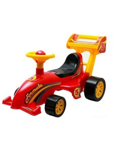   Детска кола за прохождане Technok Formula, С отваряща се седалка, 72х42х40 cm, 1,5+ години, Червена