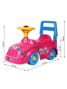 Детска количка за прохождане с бутон за сигнализация, До 20 кг,  57х47х26 cm, 1+ години