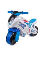 Детски мотор без педали Police, За баланс, С дръжка за пренос, 72 х 35 х 52 cm, До 30кг, 2+ Години, Бял