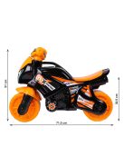 Детски мотор без педали Racing, За баланс, 72 х 35 х 52 cm, До 30кг, 2+ Години