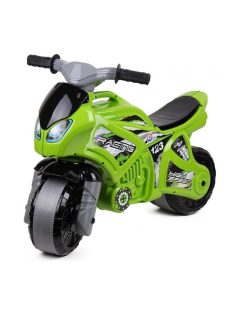   Детски мотор без педали Racing, За баланс, С дръжка за пренос, 72 х 35 х 52 cm, До 30кг, 2+ Години, Зелен