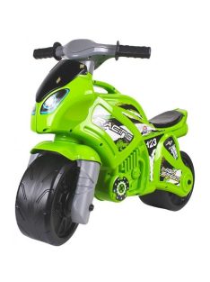   Детски мотор без педали Racing, За баланс, С дръжка за пренос, 72 х 35 х 52 cm, До 30кг, 2+ Години, Зелен