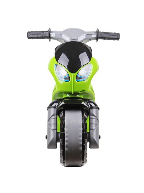 Детски мотор без педали Racing, За баланс, С дръжка за пренос, 72 х 35 х 52 cm, До 30кг, 2+ Години, Зелен