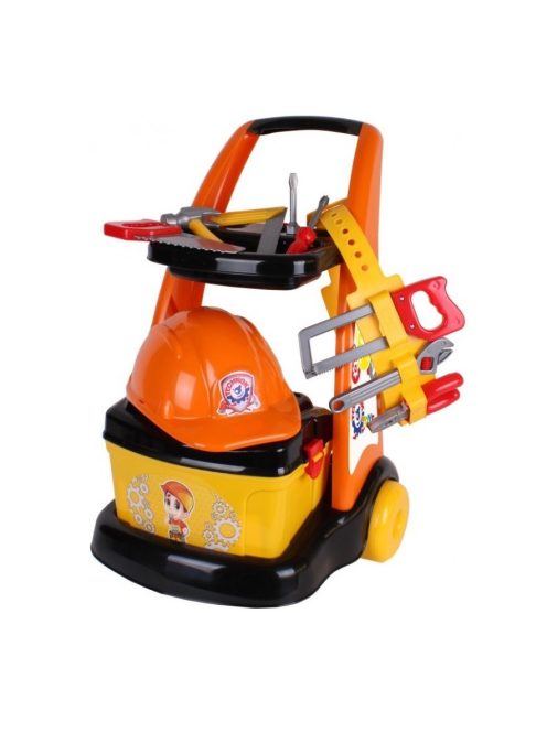 Мобилна Работилница с куфар и колан с инструменти (12ч.), 61.5 х 37.5 х 20 cm, Technok Tool set, 636511