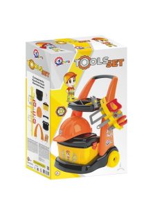   Мобилна Работилница с куфар и колан с инструменти (12ч.), 61.5 х 37.5 х 20 cm, Technok Tool set, 636511