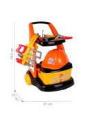 Мобилна Работилница с куфар и колан с инструменти (12ч.), 61.5 х 37.5 х 20 cm, Technok Tool set, 636511